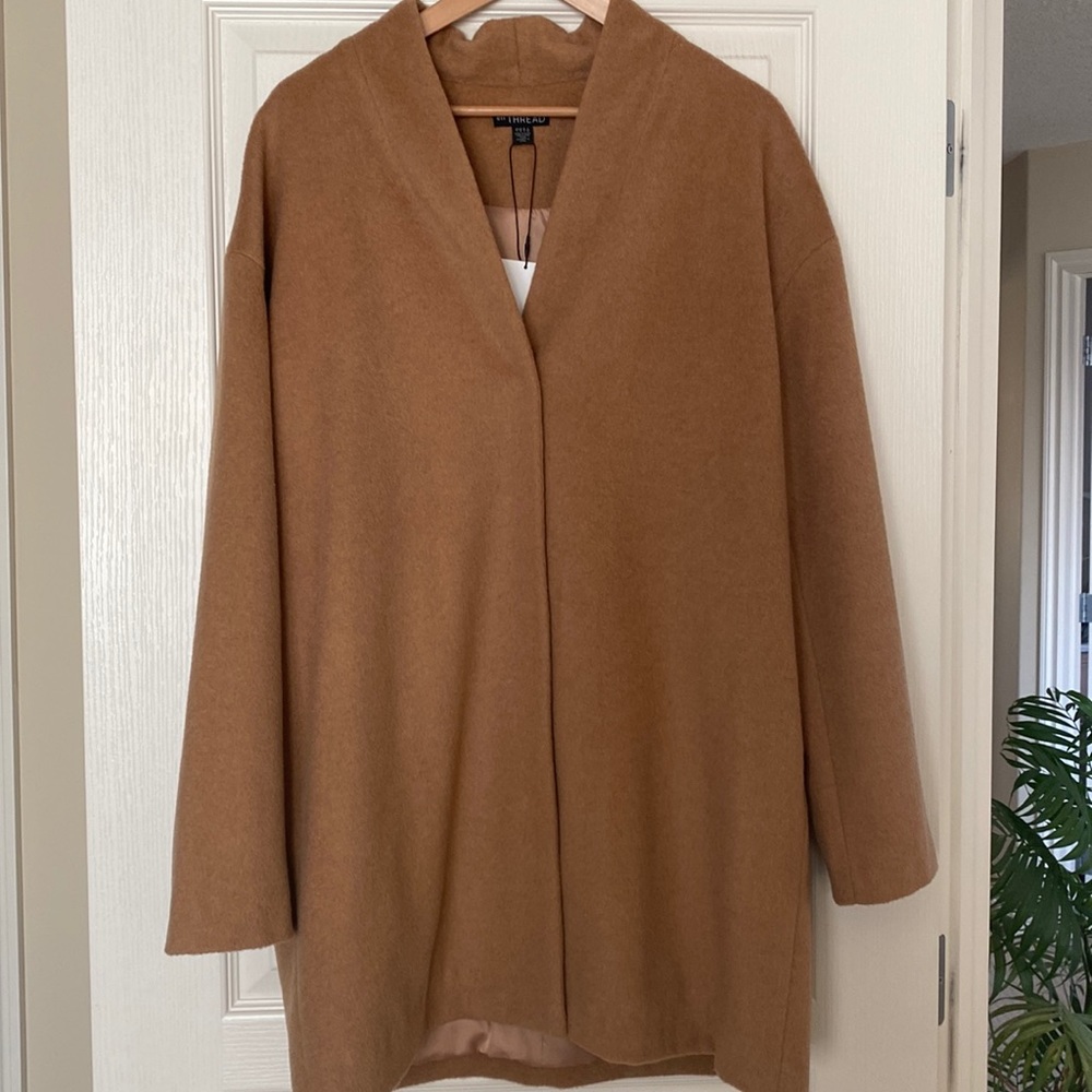 en THRED (Bay Line) Wool Coat NWT